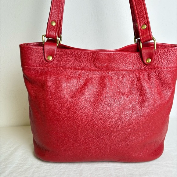 ROWLAND LEATHER Linda Bag Hand Made Hand Crafted Canada Artisan Genuine Leather - Picture 3 of 16